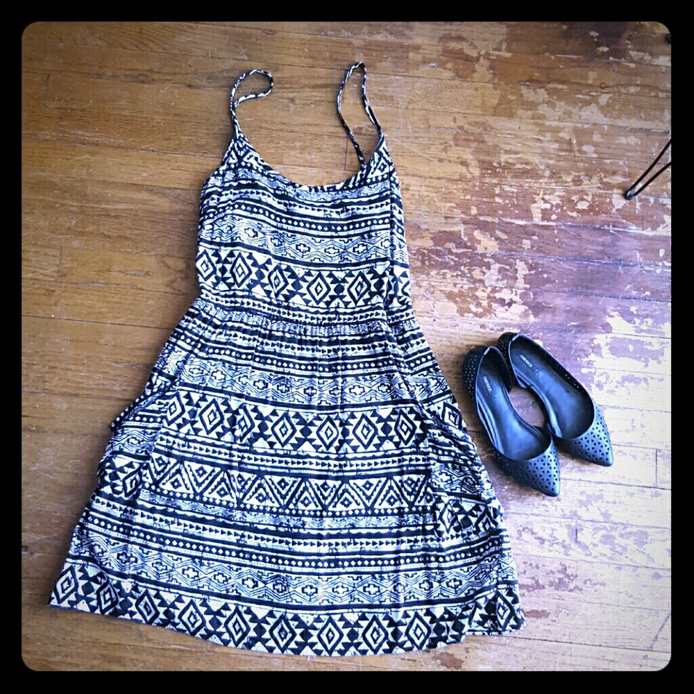 Tribal print dress